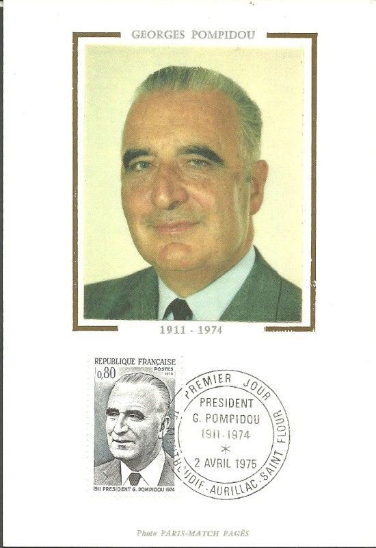 Znaczek Francja 1975 Mi S1913 Karta Max