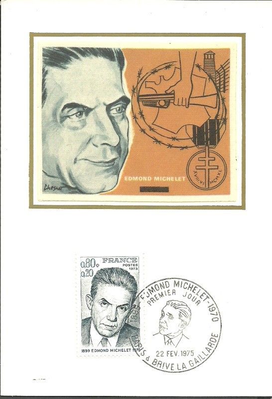 Znaczek Francja 1975 Mi S1909 Karta Max