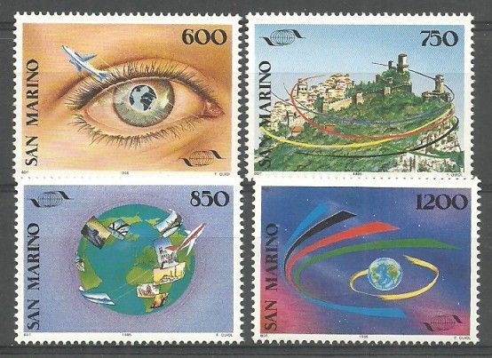 Znaczek San Marino 1995 Mi 1611-1614 Czyste **