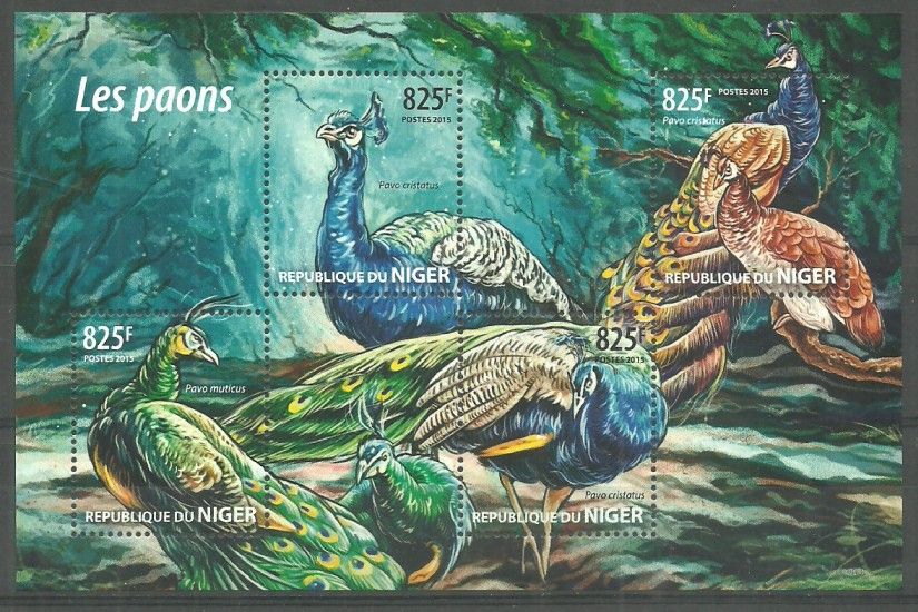 Znaczek Niger 2015 Mi ark 3430-3433 Czyste **
