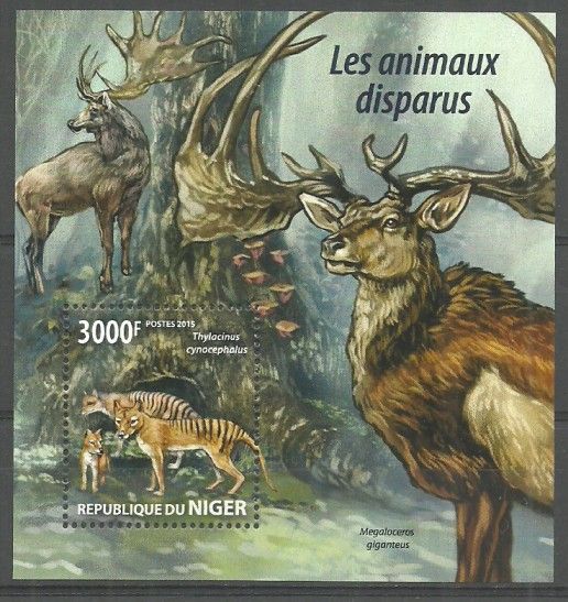 Znaczek Niger 2015 Mi bl 436 Czyste **