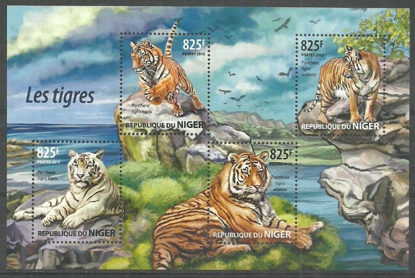 Znaczek Niger 2015 Mi ark 3495-3498 Czyste **