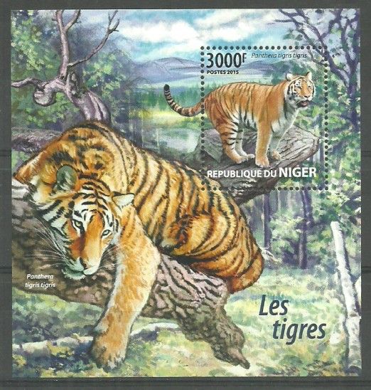 Znaczek Niger 2015 Mi bl 443 Czyste **