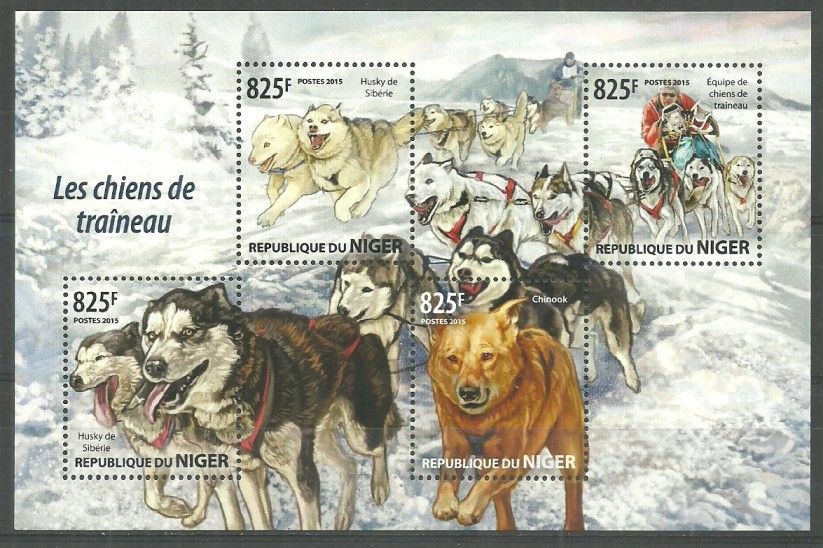 Znaczek Niger 2015 Mi ark 3505-3508 Czyste **