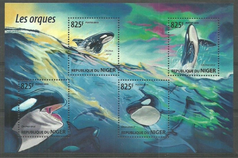 Znaczek Niger 2015 Mi ark 3510-3513 Czyste **