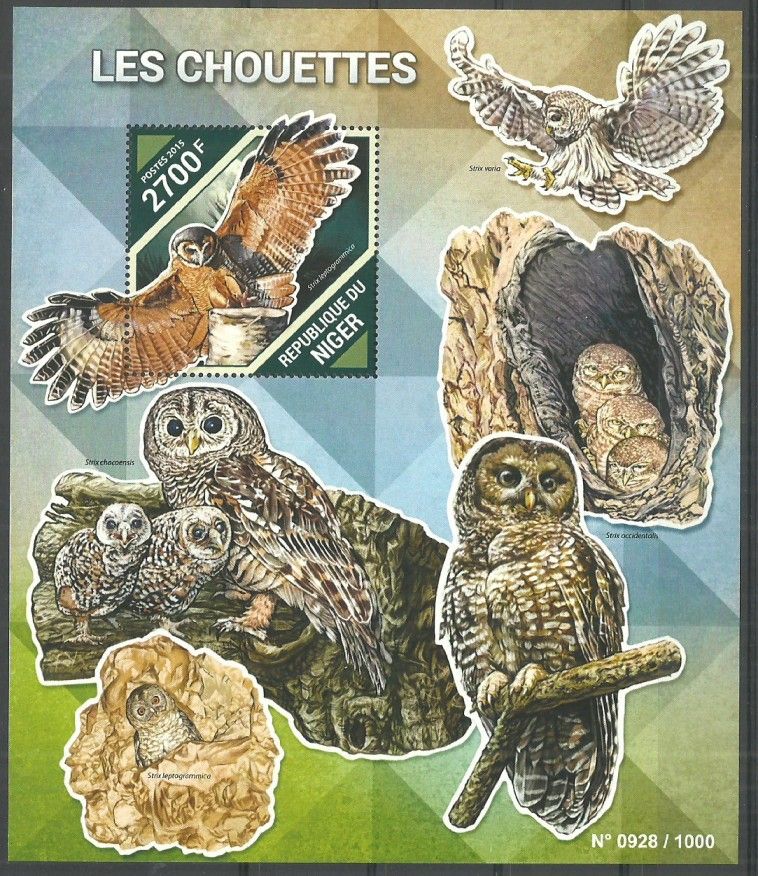 Znaczek Niger 2015 Mi bl 482 Czyste **