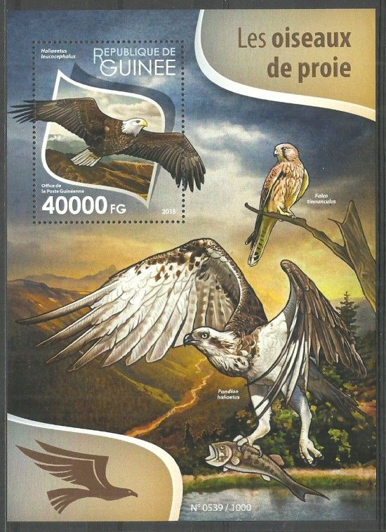 Znaczek Gwinea 2015 Mi bl 2584 Czyste **