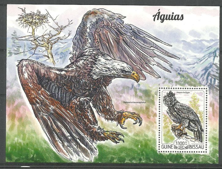 Znaczek Gwinea Bissau 2015 Mi bl 1354 Czyste **