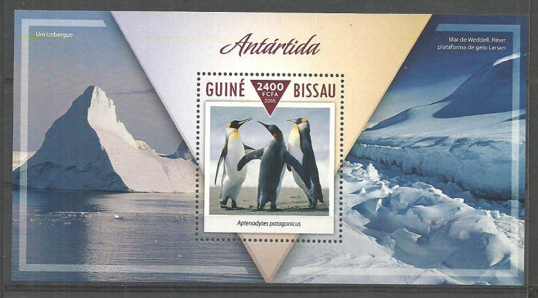 Znaczek Gwinea Bissau 2015 Mi bl 1357 Czyste **