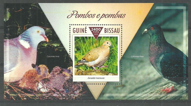 Znaczek Gwinea Bissau 2015 Mi bl 1359 Czyste **
