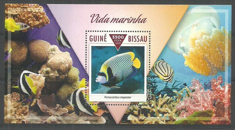 Znaczek Gwinea Bissau 2015 Mi bl 1364 Czyste **