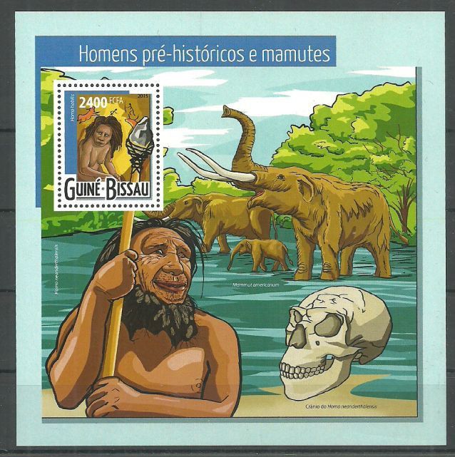 Znaczek Gwinea Bissau 2015 Mi bl 1367 Czyste **