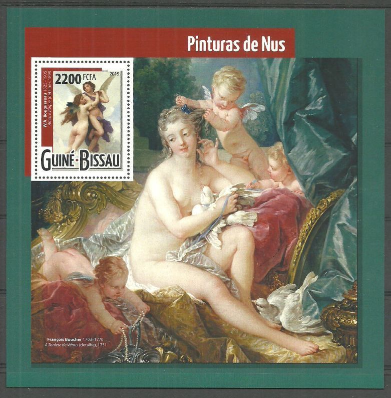 Znaczek Gwinea Bissau 2015 Mi bl 1388 Czyste **