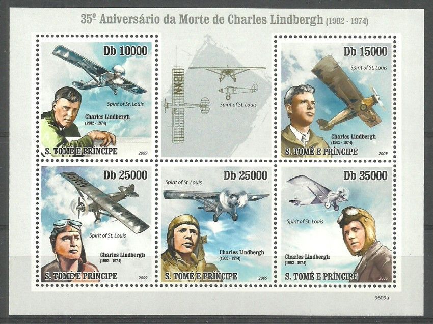 Znaczek Wyspy Św. Tomasza i Książęca 2009 Mi ark 4271-4275 Czyste **