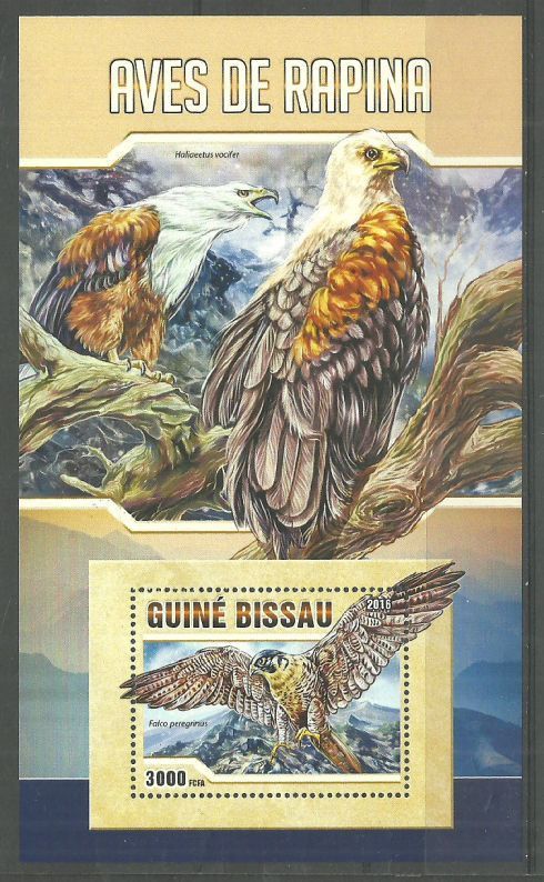 Znaczek Gwinea Bissau 2016 Mi bl 1490 Czyste **
