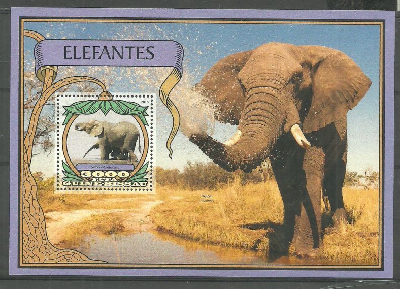 Znaczek Gwinea Bissau 2016 Mi bl 1535 Czyste **
