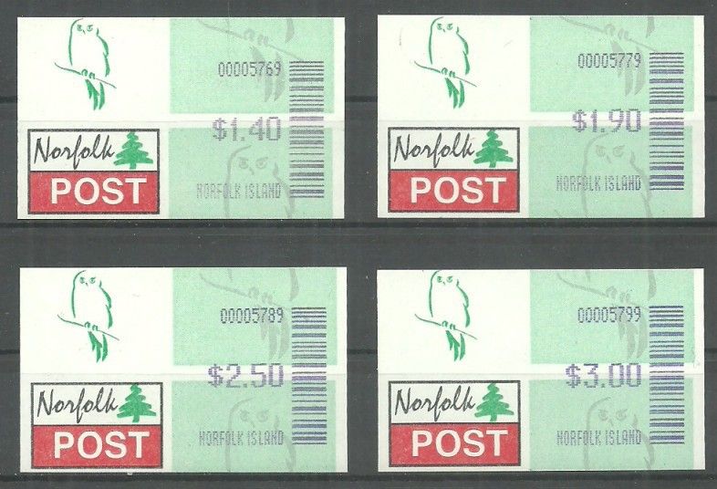 Znaczek Norfolk 2001 Mi aut Czyste **