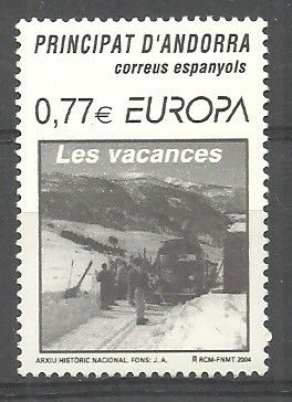 Znaczek Andora (hiszpańska) 2004 Mi 312 Czyste **