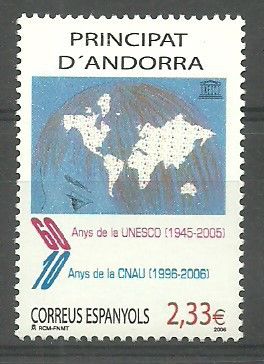 Znaczek Andora (hiszpańska) 2006 Mi 336 Czyste **
