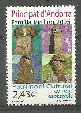Znaczek Andora (hiszpańska) 2007 Mi 342 Czyste **
