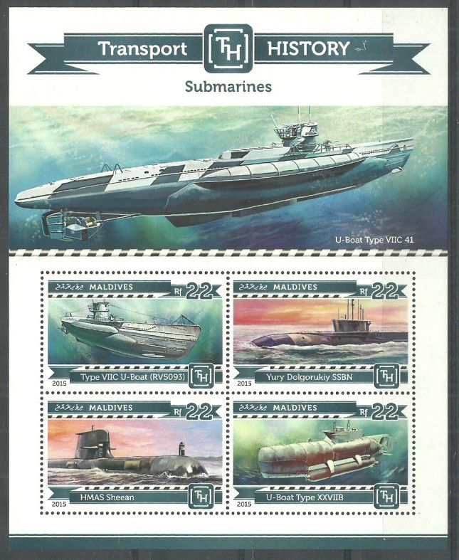 Znaczek Malediwy 2015 Mi ark 5530-5533 Czyste **