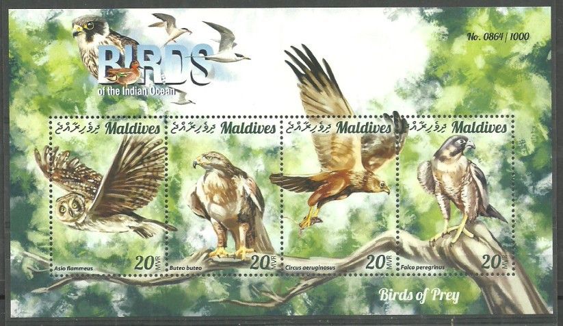 Znaczek Malediwy 2015 Mi ark 6081-6084 Czyste **
