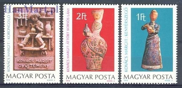Znaczek Węgry 1978 Mi 3323-3325 Czyste **