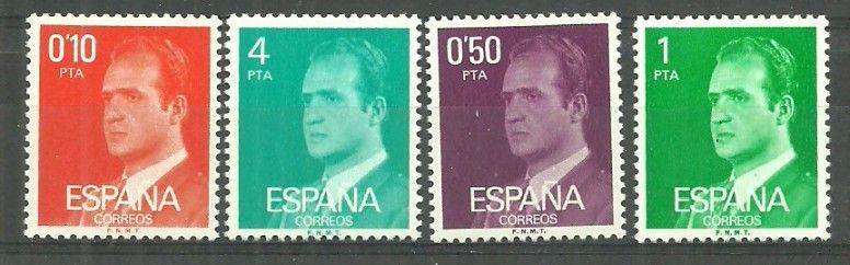 Znaczek Hiszpania 1977 Mi 2279-2282y Czyste **
