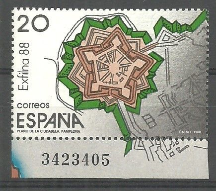 Znaczek Hiszpania 1988 Mi 2835 Czyste **
