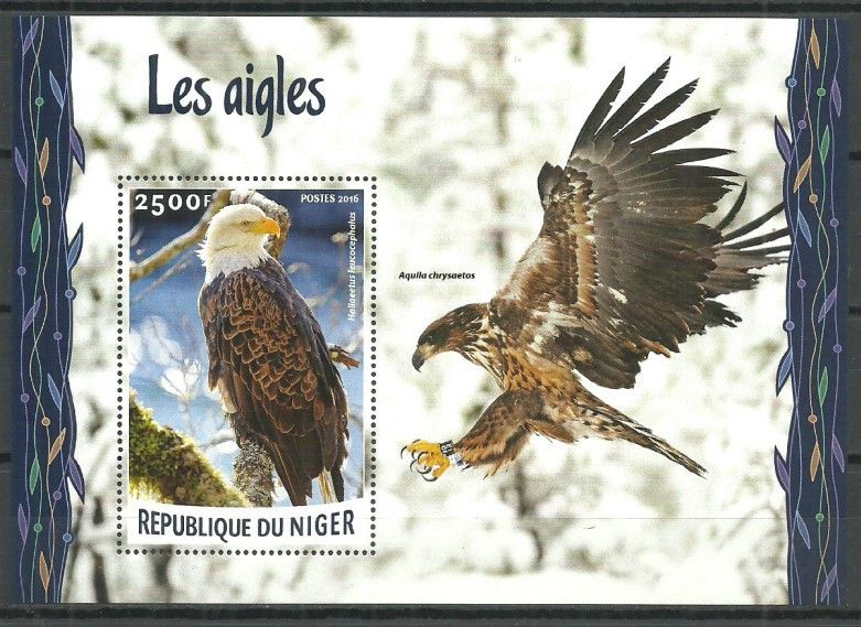 Znaczek Niger 2016 Mi bl 531 Czyste **