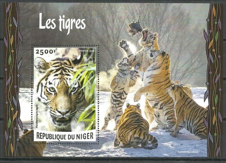 Znaczek Niger 2016 Mi bl 535 Czyste **