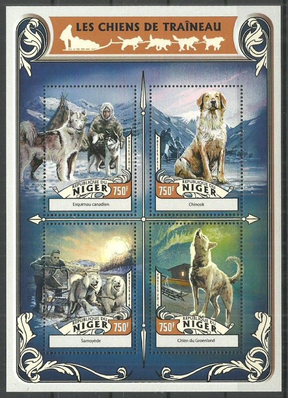 Znaczek Niger 2016 Mi ark 4262-4265 Czyste **