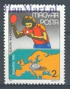 Znaczek Węgry 1982 Mi 3547 Czyste **