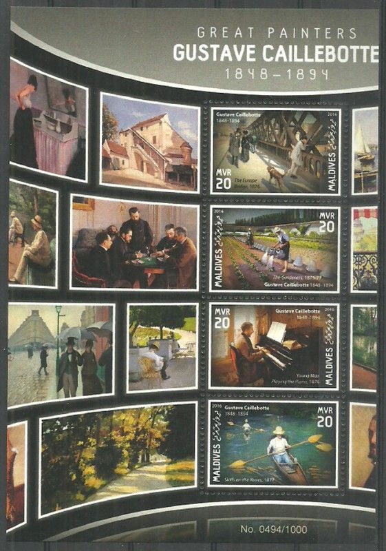Znaczek Malediwy 2016 Mi ark 6210-6213 Czyste **