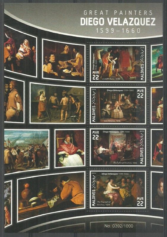Znaczek Malediwy 2016 Mi ark 6240-6243 Czyste **