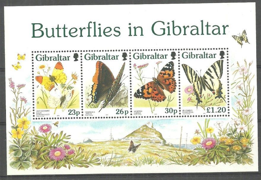Znaczek Gibraltar 1997 Mi bl 28 Czyste **