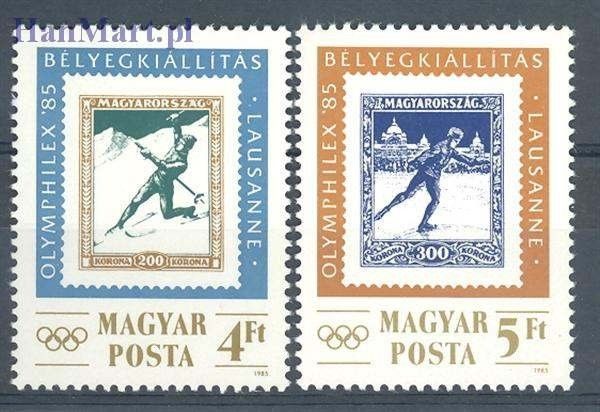 Znaczek Węgry 1985 Mi 3743-3744 Czyste **