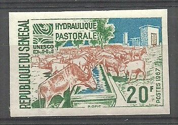 Znaczek Senegal 1967 Mi 351 Czyste **