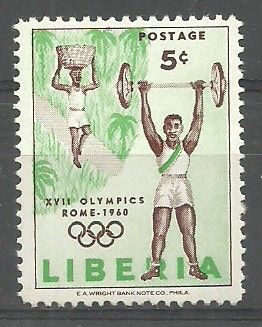 Znaczek Liberia 1960 Mi 552 Czyste **