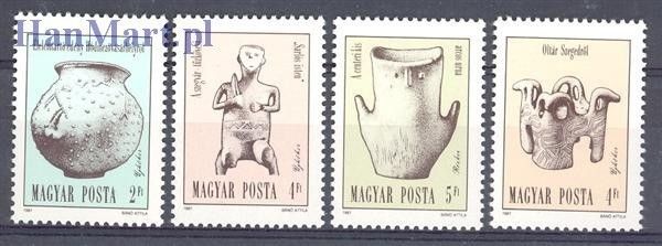 Znaczek Węgry 1987 Mi 3891-3894 Czyste **