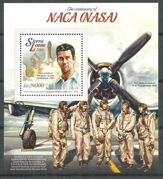 Znaczek Sierra Leone 2015 Mi bl 761 Czyste **