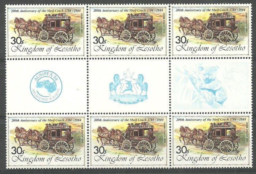 Znaczek Lesotho 1984 Mi 481 Czyste **