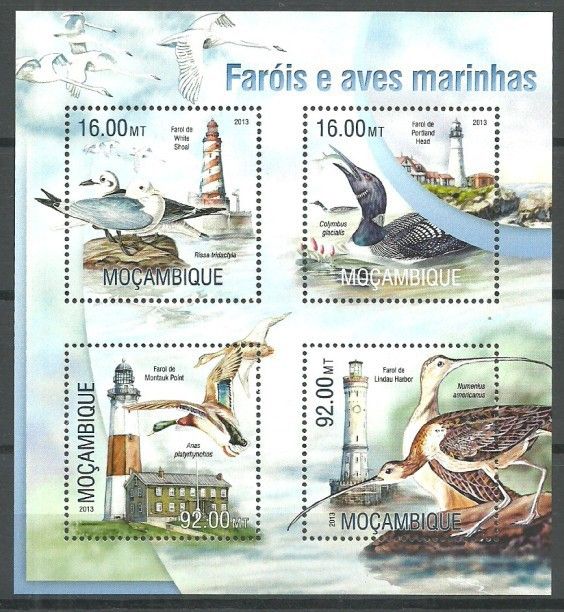 Znaczek Mozambik 2013 Mi ark 6677-6680 Czyste **