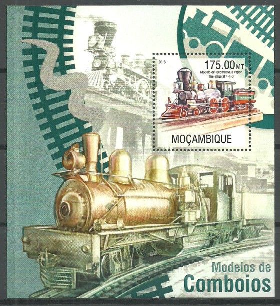 Znaczek Mozambik 2013 Mi bl 792 Czyste **