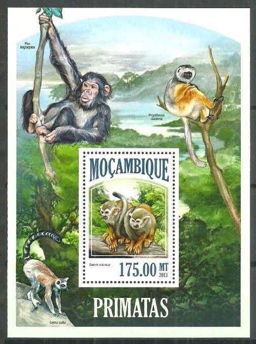 Znaczek Mozambik 2013 Mi bl 806 Czyste **