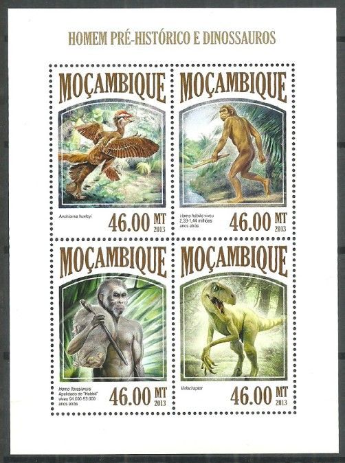 Znaczek Mozambik 2013 Mi ark 6812-6815 Czyste **