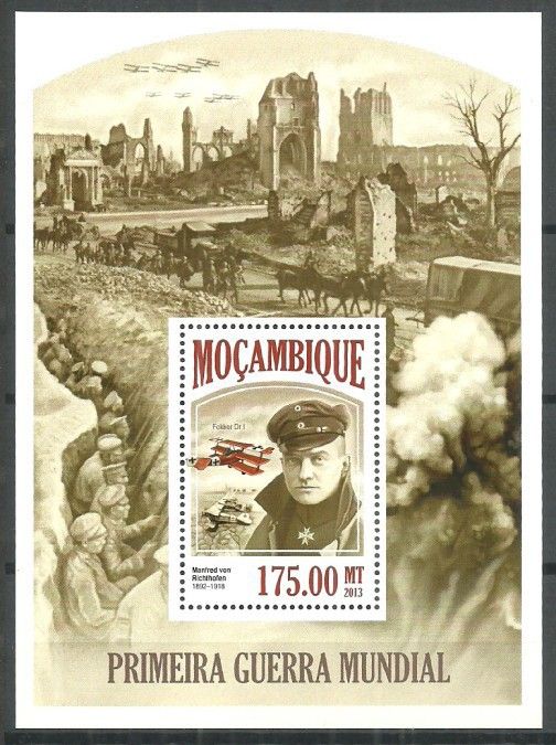 Znaczek Mozambik 2013 Mi bl 813 Czyste **