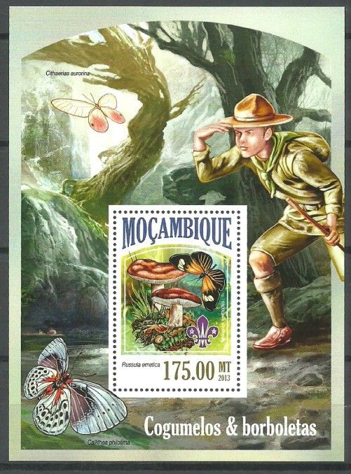 Znaczek Mozambik 2013 Mi bl 828 Czyste **