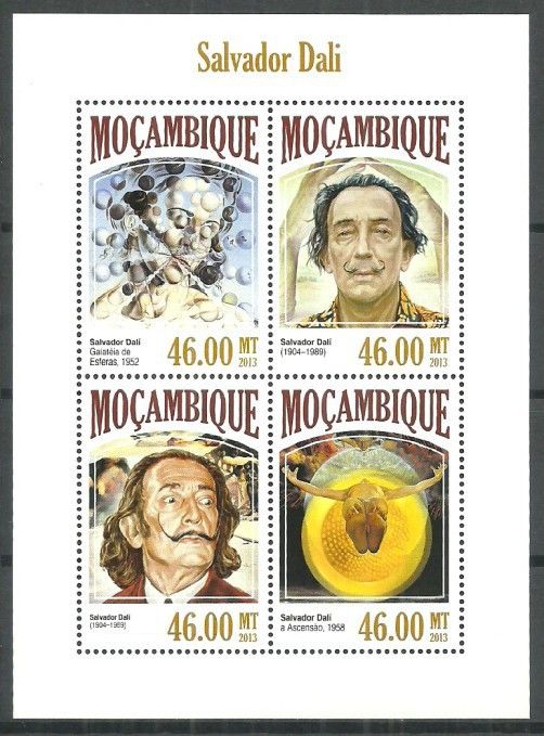 Znaczek Mozambik 2013 Mi ark 7057-7060 Czyste **