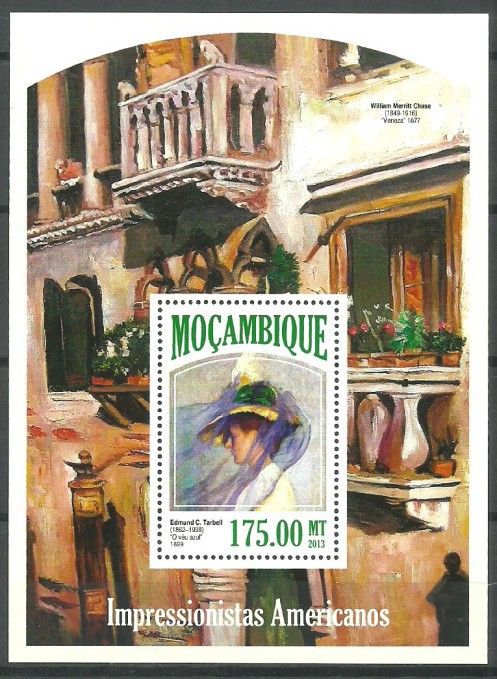 Znaczek Mozambik 2013 Mi bl 844 Czyste **